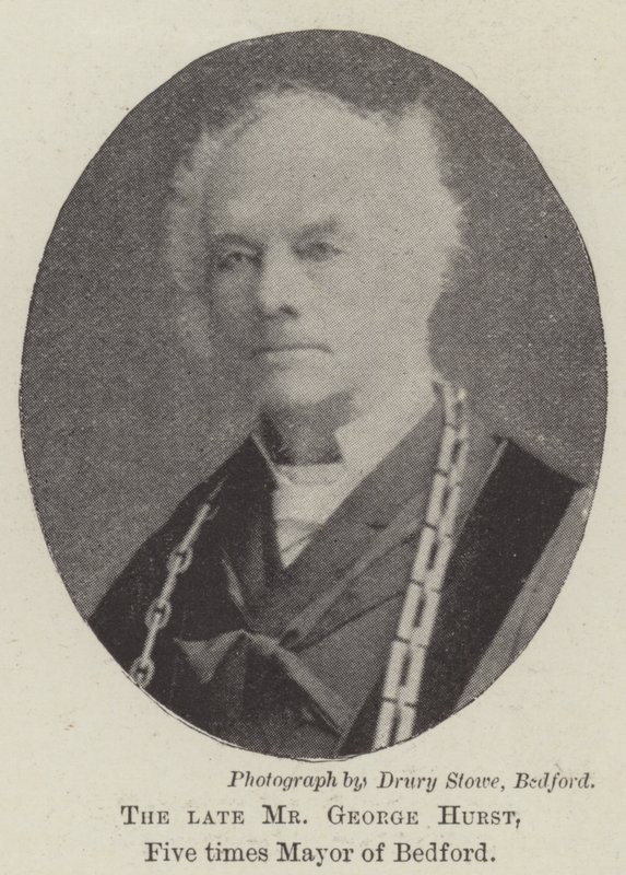 The Late Mr. George Hurst, Five Times Mayor of Bedford by English Photographer