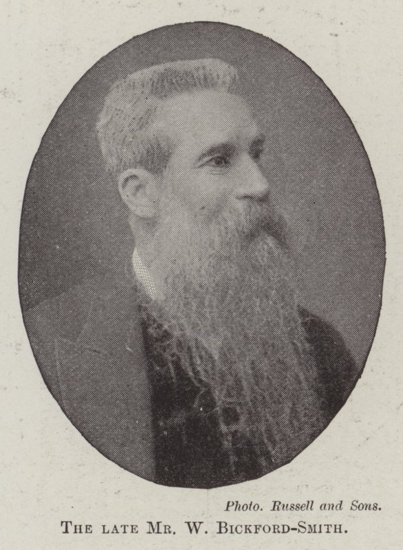The Late Mr W Bickford-Smith by English Photographer