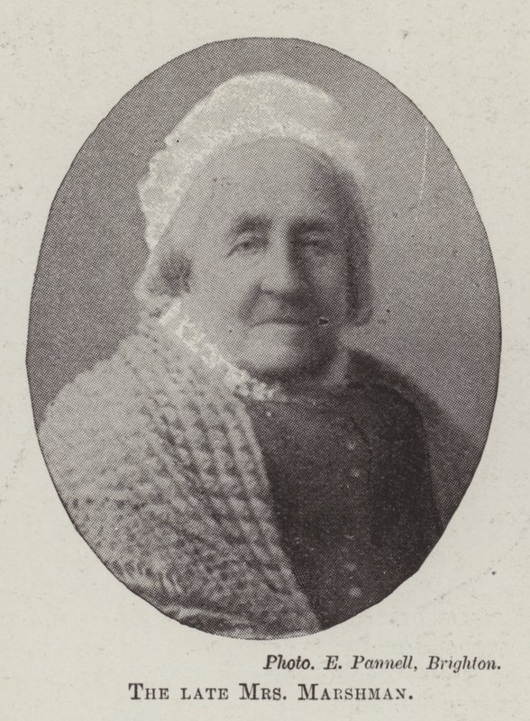The Late Mrs Marshman by English Photographer