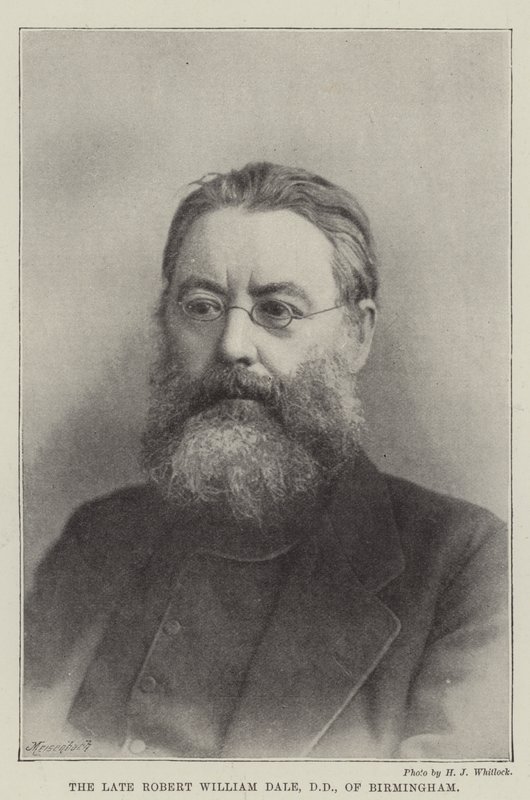 The late Robert William Dale, DD, of Birmingham by English Photographer