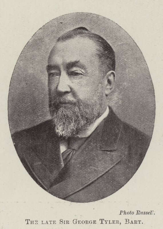 The Late Sir George Tyler, Baronet by English Photographer