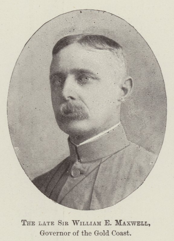 The Late Sir William E Maxwell, Governor of the Gold Coast by English Photographer