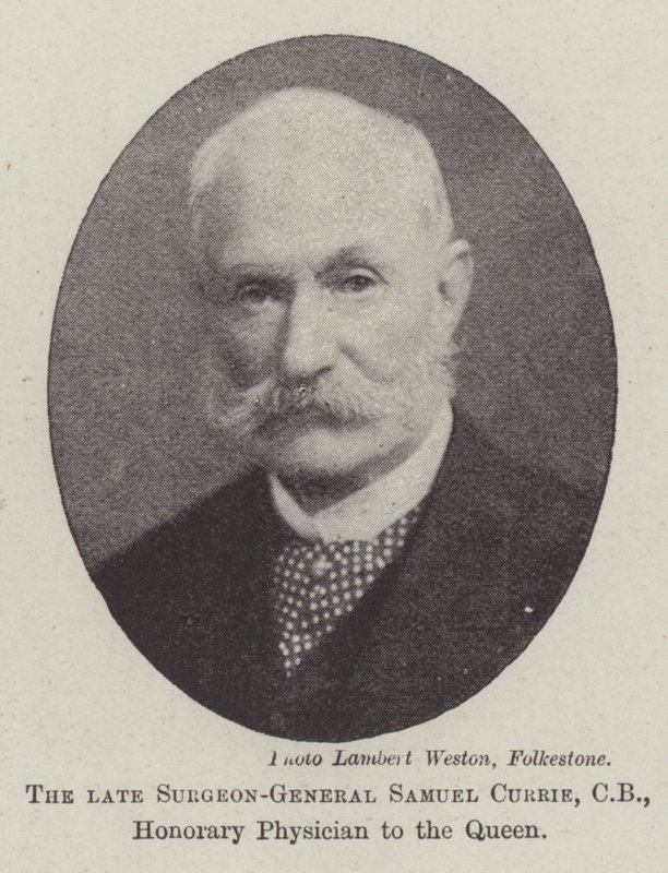 Surgeon-General Samuel Currie, CB, Honorary Physician to the Queen by English Photographer