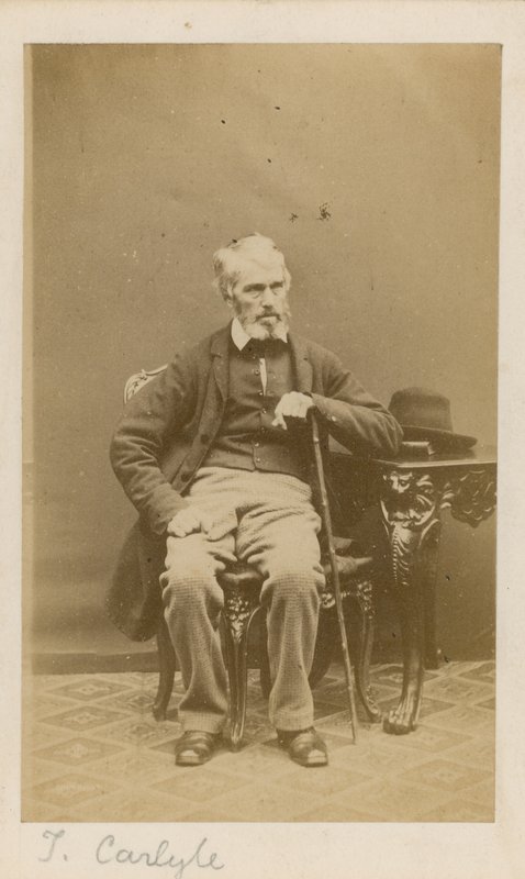 Thomas Carlyle by English Photographer
