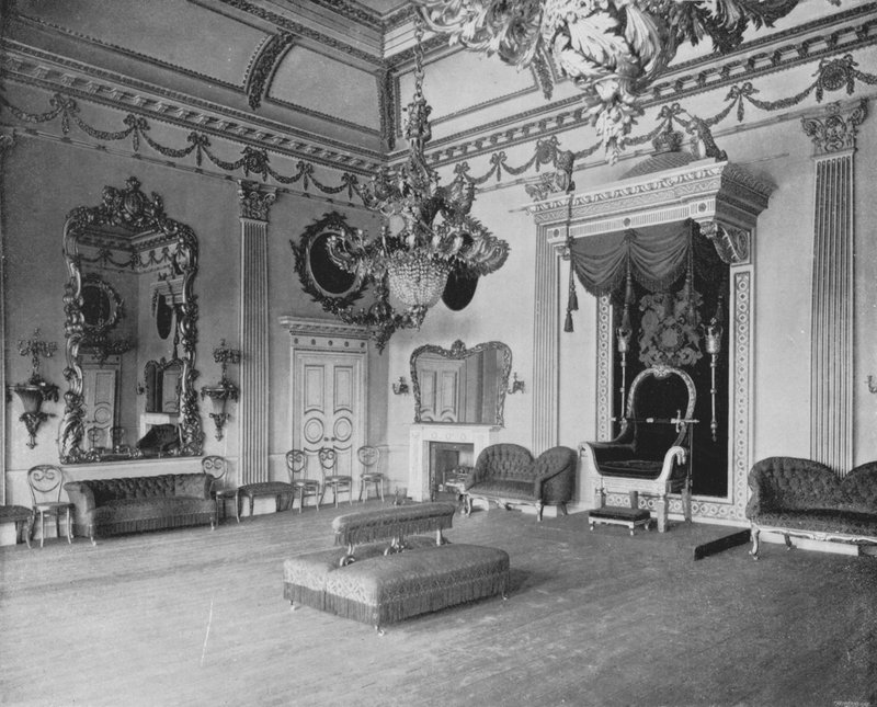 Throne Room at Dublin Castle by English Photographer