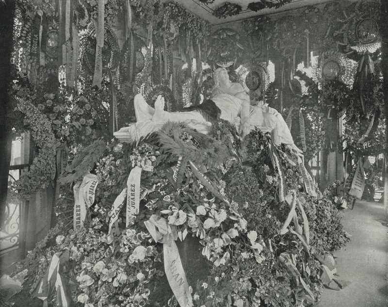 Tomb of Juarez, San Fernando Cemetery, City of Mexico by English Photographer
