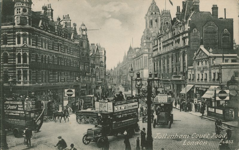 Tottenham Court Road, London by English Photographer