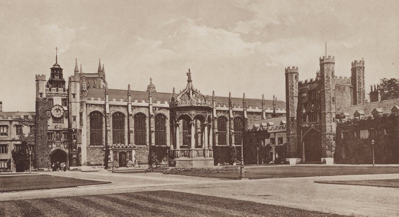 Trinity College, Great Court, Cambridge by English Photographer