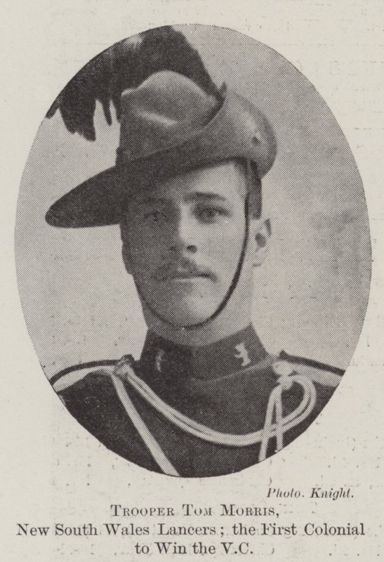 Trooper Tom Morris, New South Wales Lancers; the First Colonial to win the VC by English Photographer