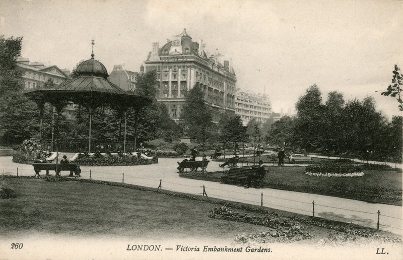 Victoria Embankment Gardens, London by English Photographer