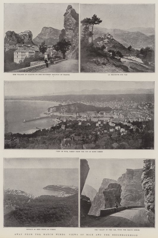 Views of Nice and the Neighbourhood by English Photographer