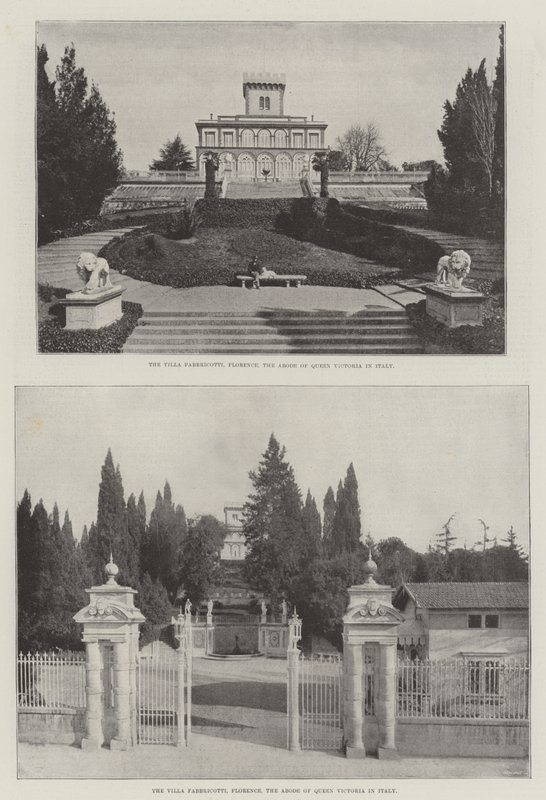 Villa Fabbricotti in Florence by English Photographer