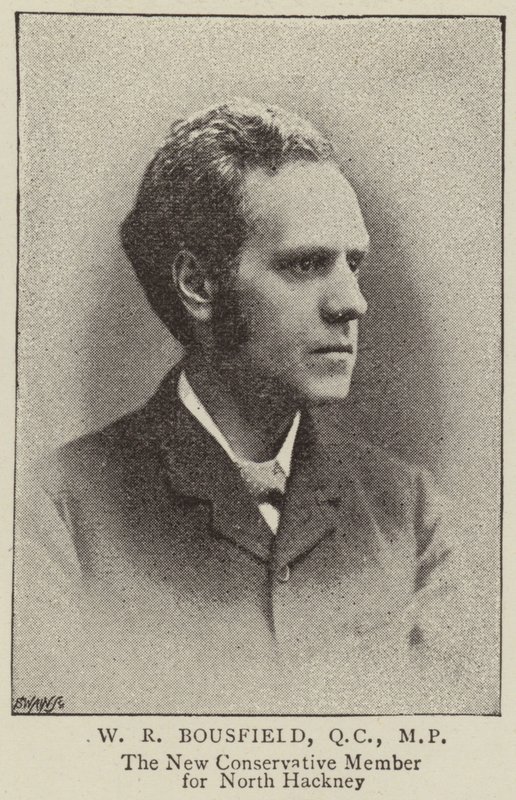 W R Bousfield, QC, MP by English Photographer