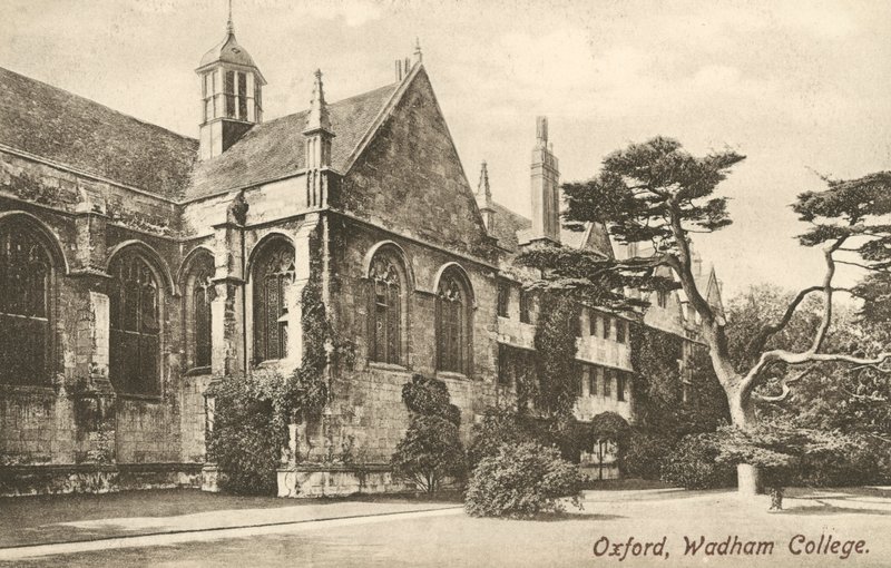 Wadham College, Oxford, Oxfordshire by English Photographer