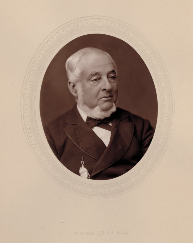 Warren De La Rue, son of the founder of the firm, Thomas De La Rue by English Photographer