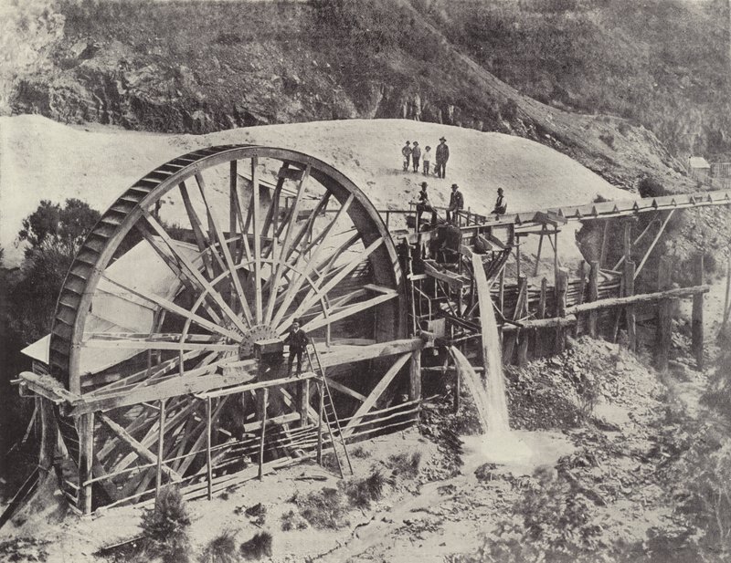 Water Wheel, Walhalla by English Photographer