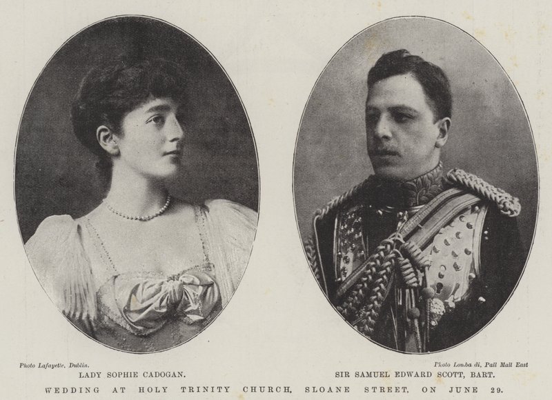 Wedding at Holy Trinity Church, Sloane Street, on 29 June by English Photographer
