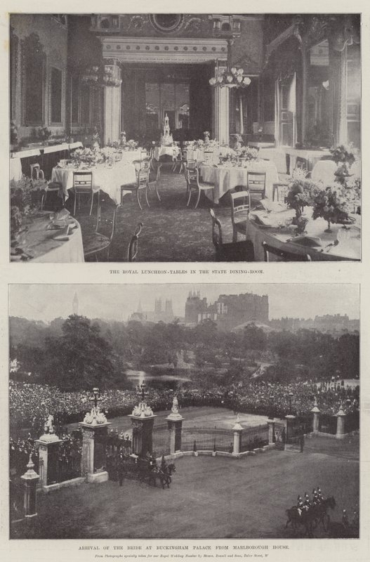 Wedding of Princess Maud of Wales and Prince Charles of Denmark by English Photographer