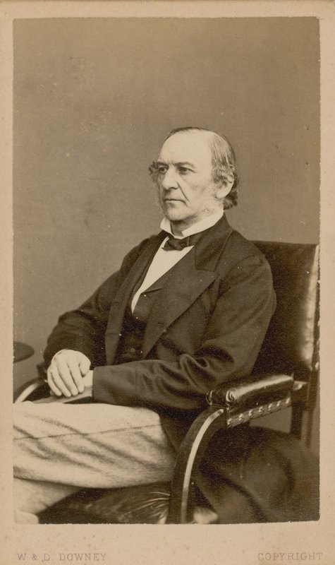 William Ewart Gladstone by English Photographer