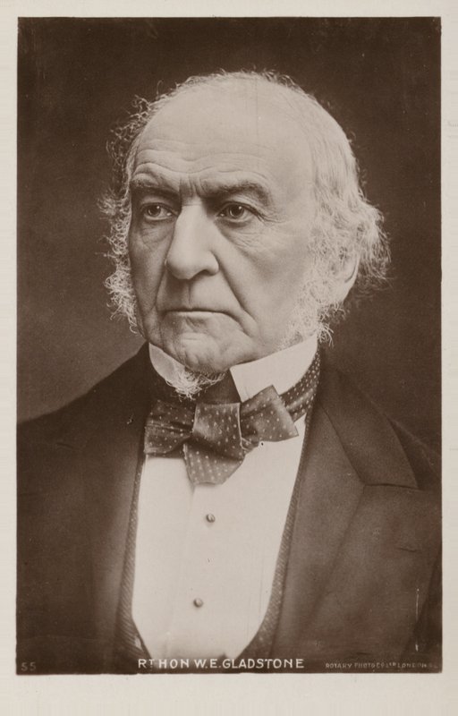 William Ewart Gladstone by English Photographer