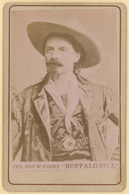 William F Cody, Buffalo Bill by English Photographer