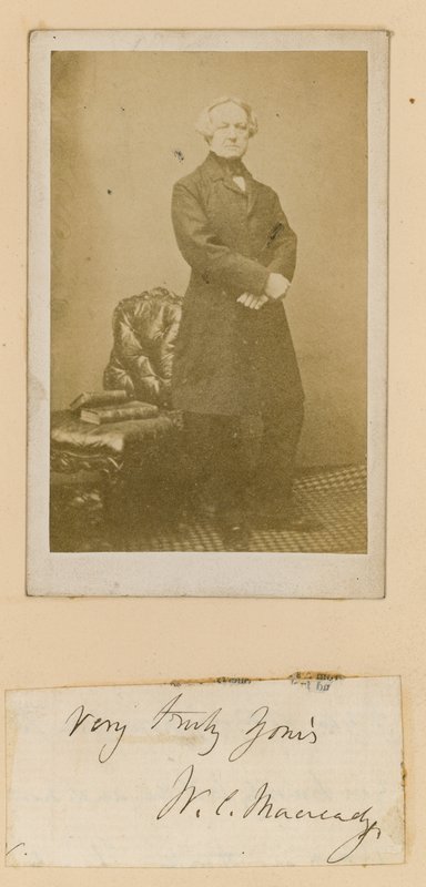 William Macready, Actor by English Photographer
