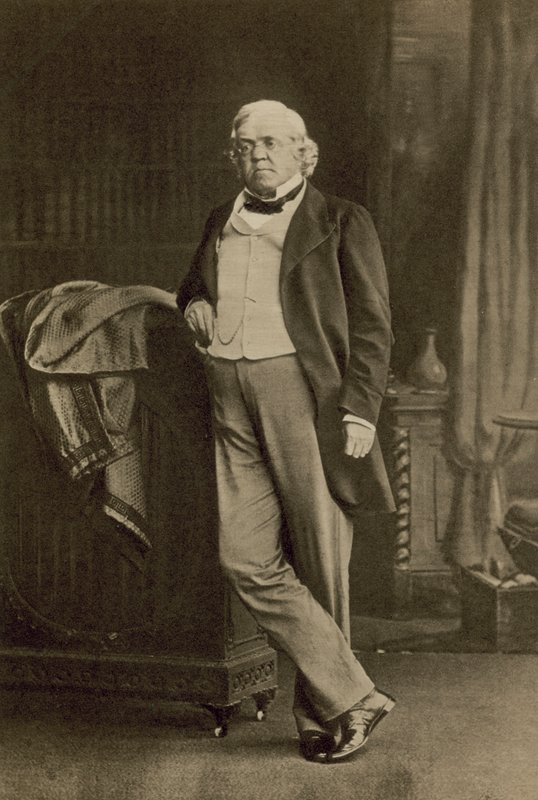 William Makepeace Thackeray, English novelist and satirist by English Photographer
