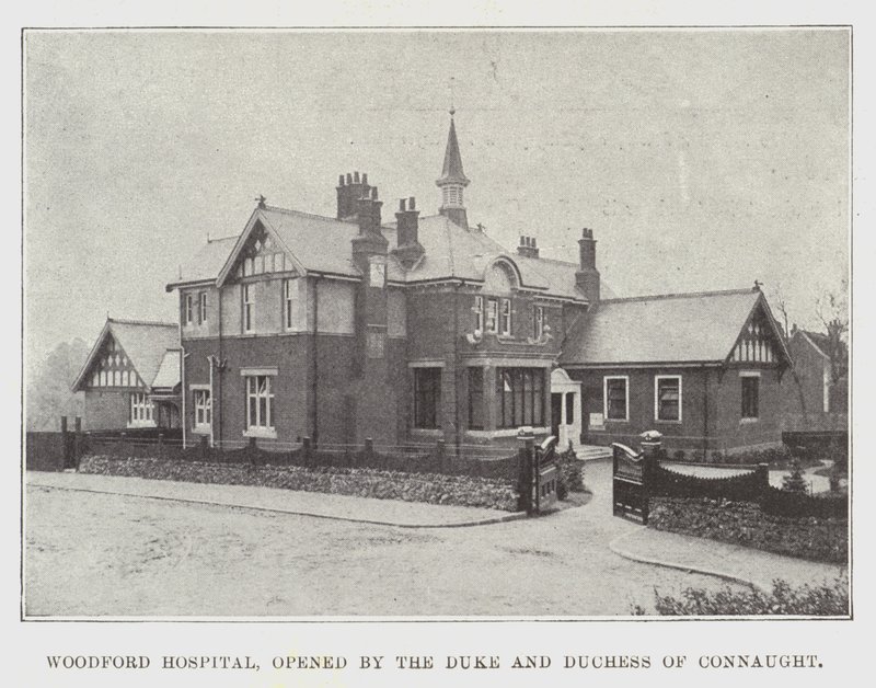 Woodford Hospital, Opened by the Duke and Duchess of Connaught by English Photographer