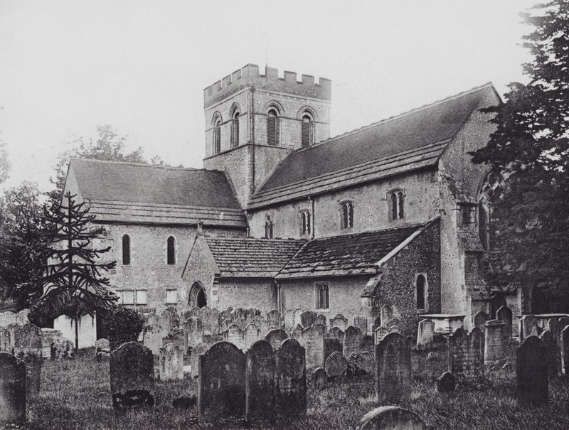 Worthing: Broadwater Church by English Photographer
