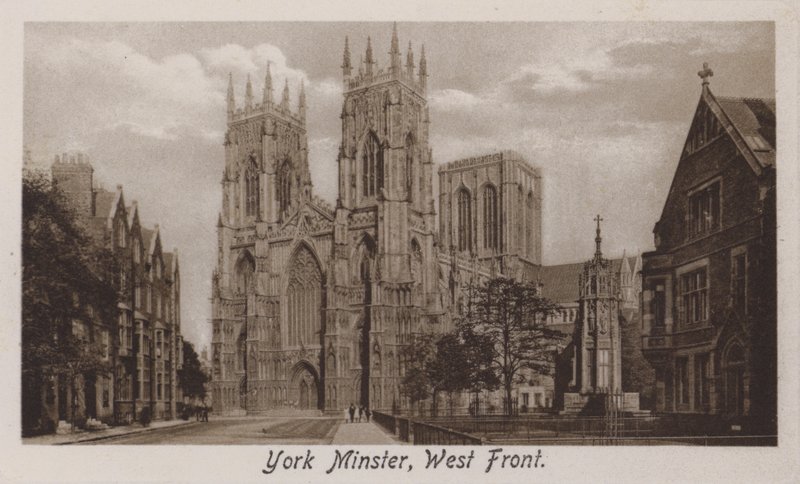 York Minster, West Front by English Photographer