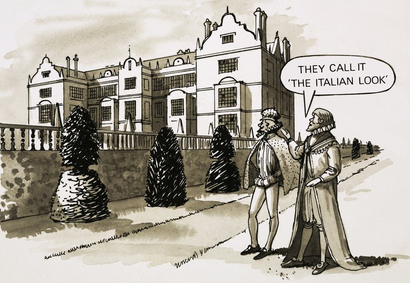17th Century English Architecture by English School