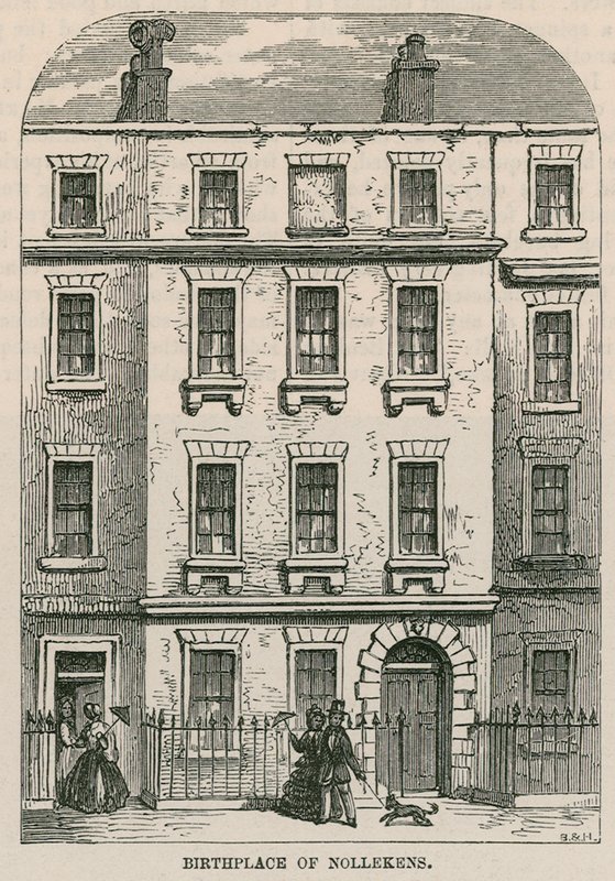 28 Dean Street, Soho, London, birthplace of artist Joseph Nollekens by English School