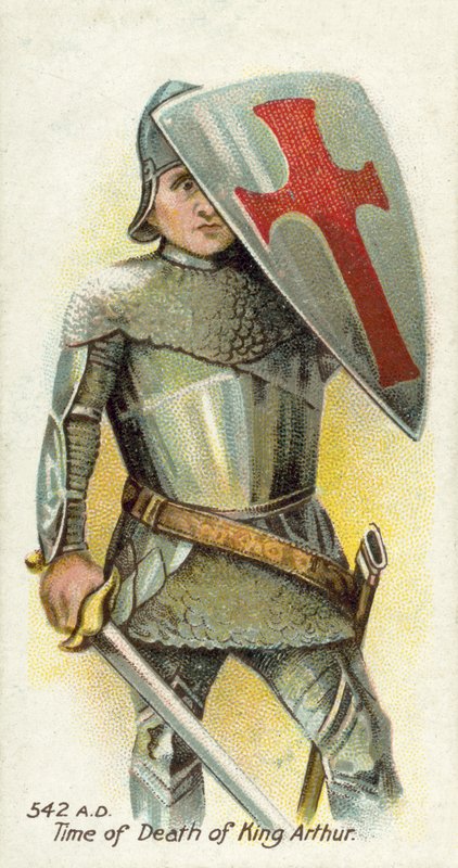 542 AD, Time of Death of King Arthur by English School