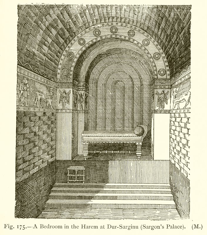 A Bedroom in the Harem at Dur-Sarginu (Sargon