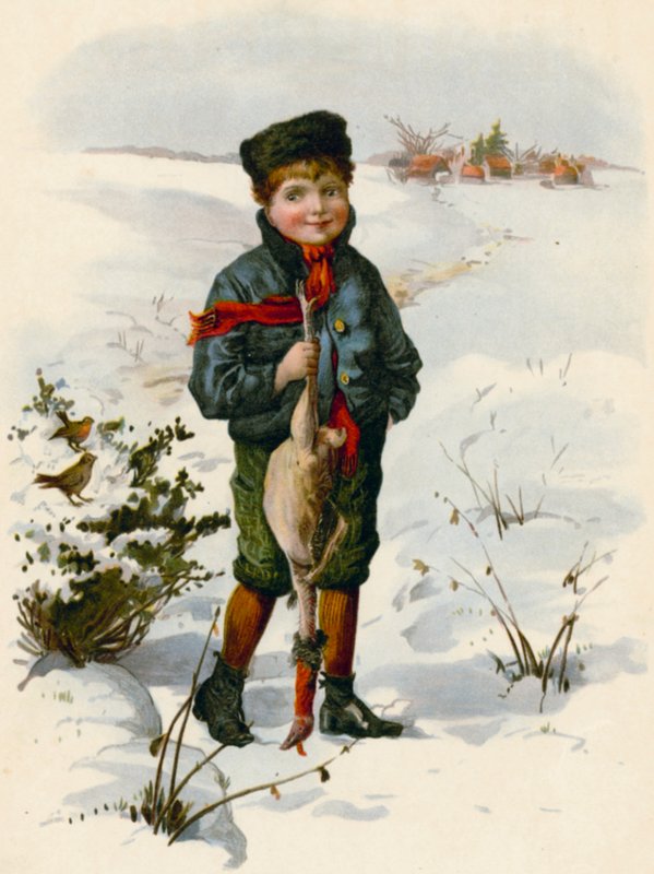 A Bird in the Hand is Worth Two in the Bush by English School