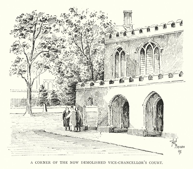 A Corner of the now Demolished Vice-Chancellor