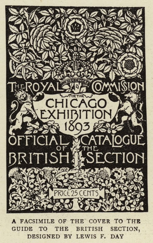 A Facsimile of the Cover to the guide to the British Section by English School