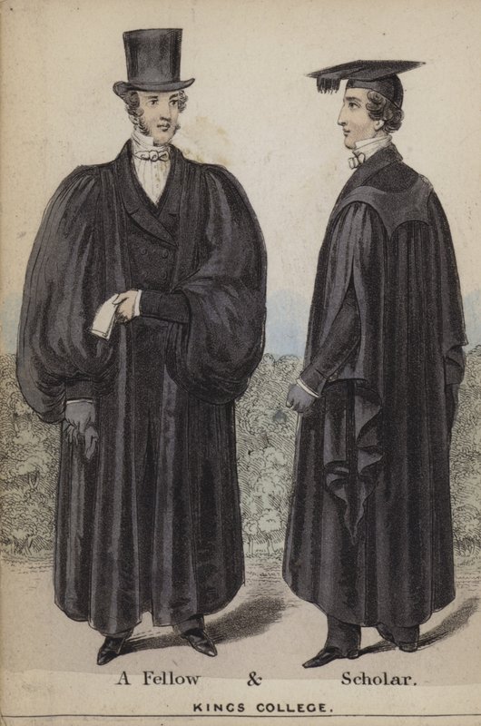 A Fellow and Scholar, Kings College by English School