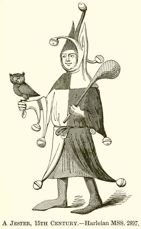 A Jester, 15th Century by English School