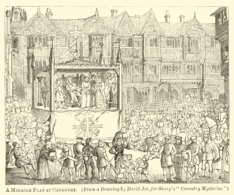 A Miracle Play at Coventry by English School