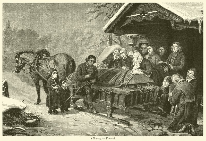A Norwegian Funeral by English School