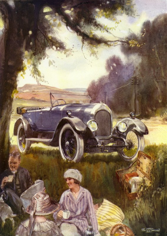 A Picnic by English School