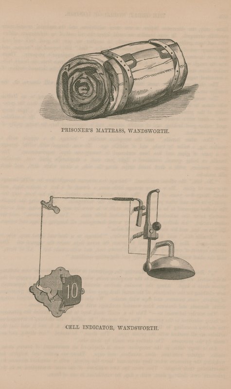 A Prisoners Mattress and a Cell Indicator by English School