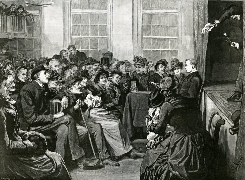 A Saturday Night Entertainment for the Poor, St Albans Hall, Baldwins Gardens, Holborn by English School