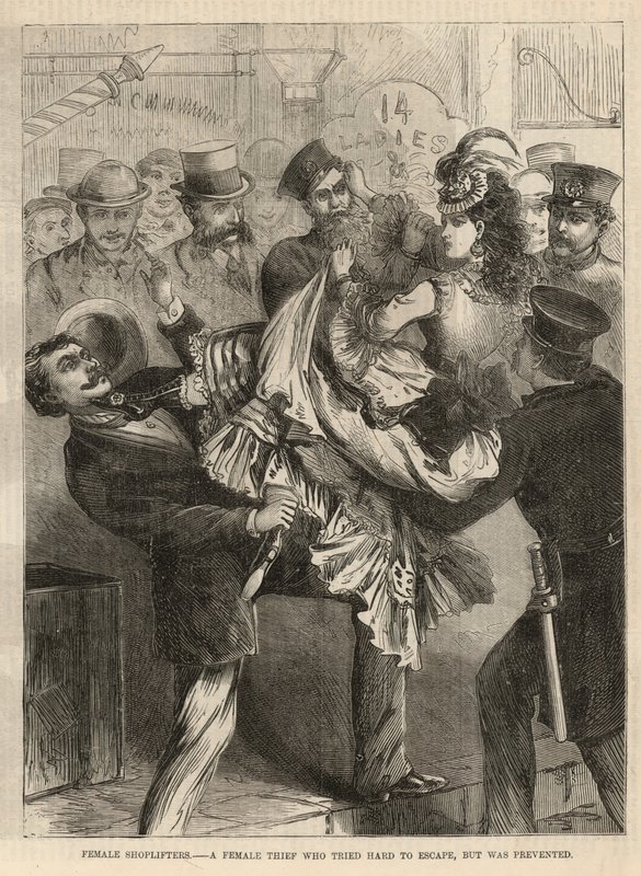 A Female Thief Who Tried Hard to Escape, but Was Prevented by English School