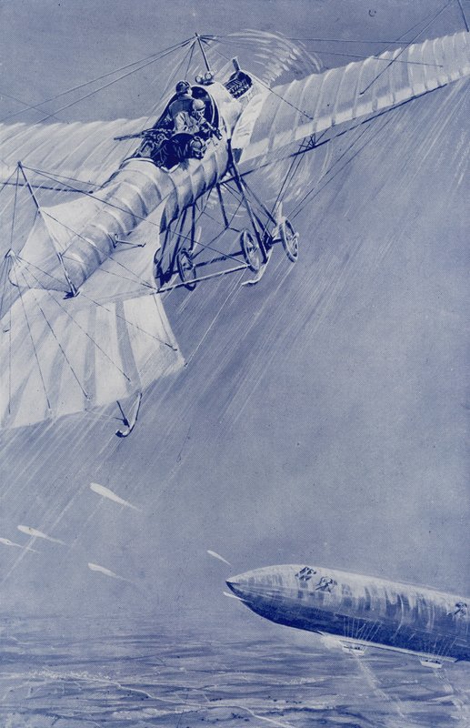 A Fight for the Mastery of the Air by English School