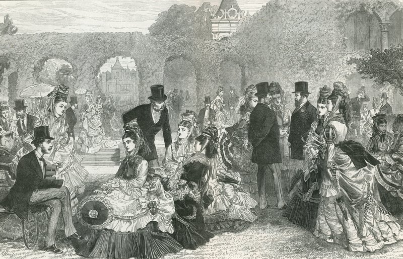 A Garden Party at Holland House by English School