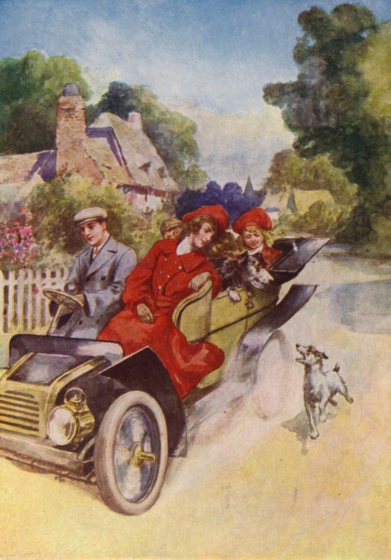 A jolly motor ride by English School