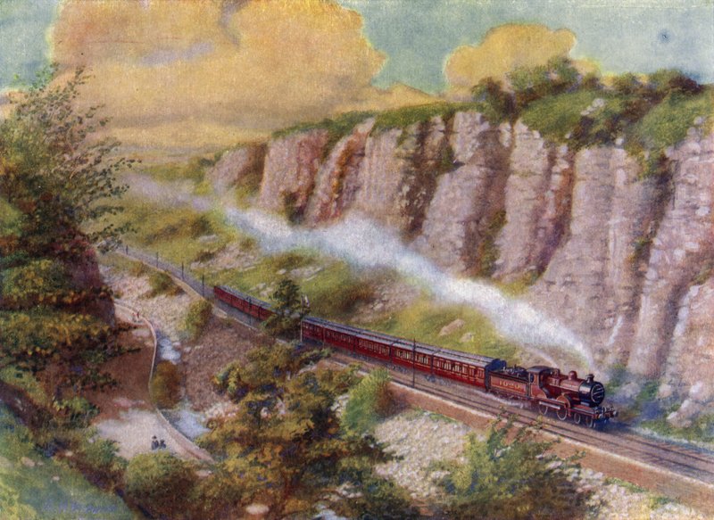 A Long Passenger Train by English School