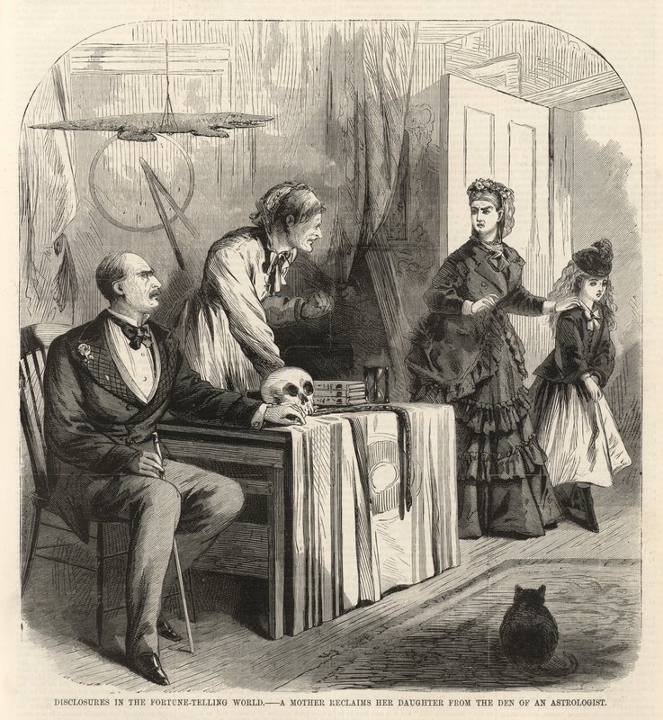 A mother reclaims her daughter from the den of an astrologist by English School